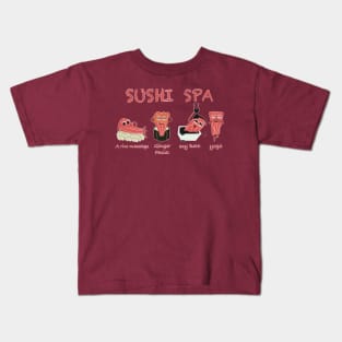 Sushi spa! Kids T-Shirt